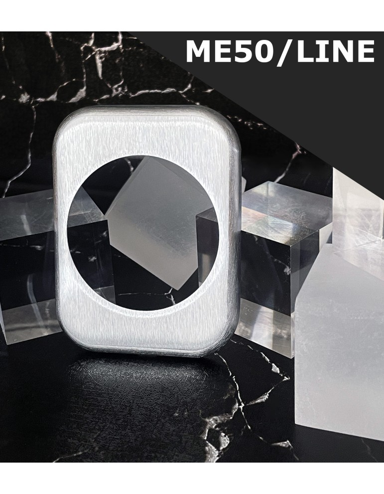 Rectangular Escutcheons without screws - ΜΕ50/LINE