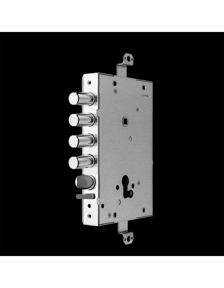 Lock ISEO -deadlocking latch bolt at the lower part