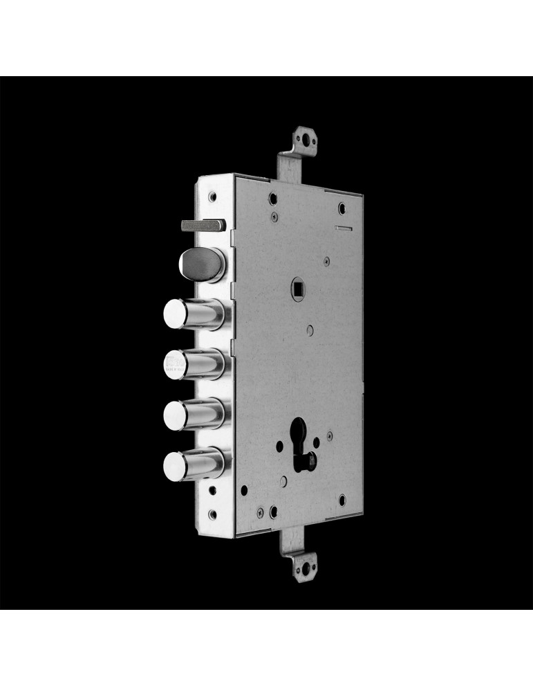 Lock ISEO -deadlocking latch bolt at the upper part