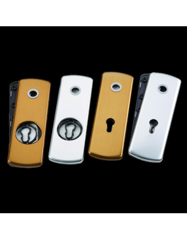 Decorative escutcheons for lock TESIO