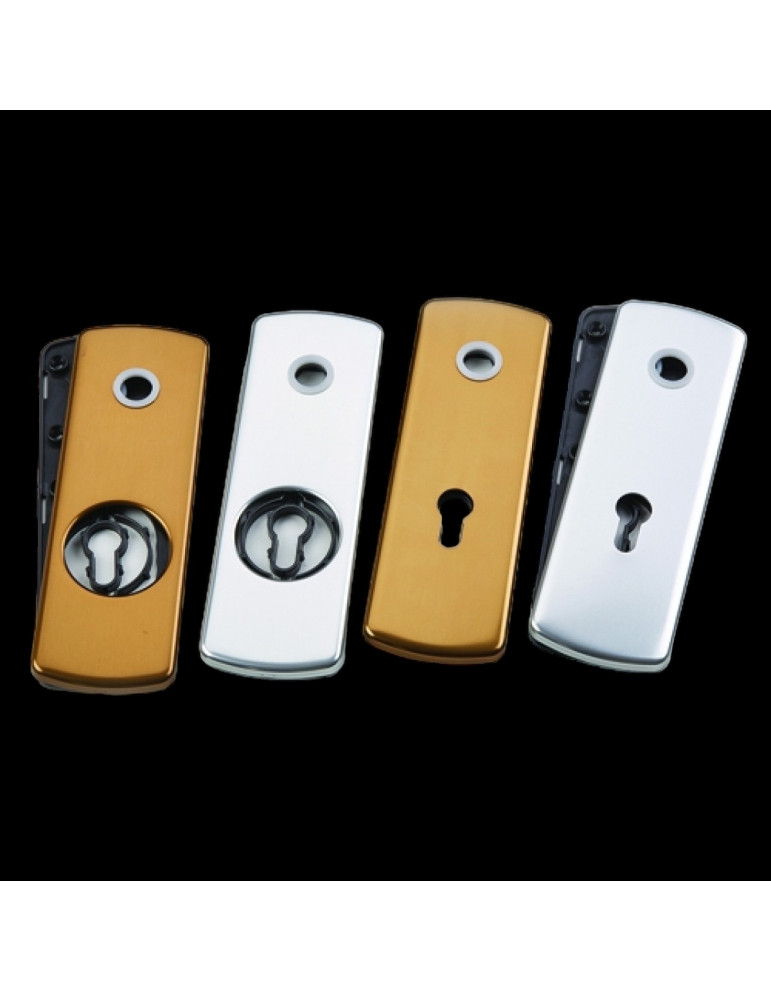 Decorative escutcheons for lock TESIO