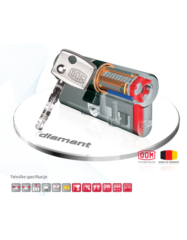 Cylinder Diamant - DOM