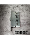 Lock for fire resistant door