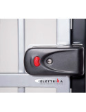Electric rim lock for entrance gate