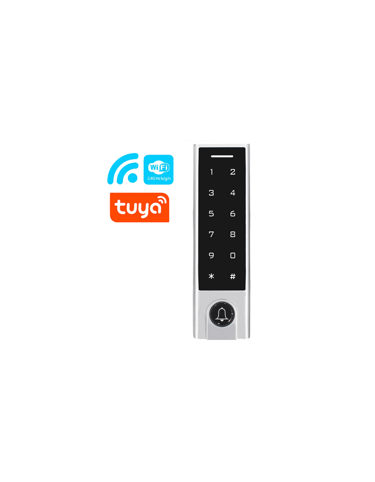 Keypad with doorbell and WIFI