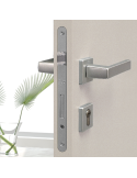 Lock for entrance door with oval forend- AGB