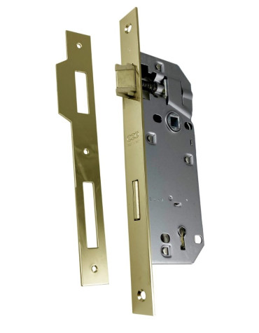 Lock for internal door with square forend - AGB