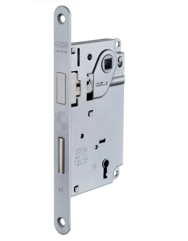 Lock CENTRO for internal door with oval forend - AGB