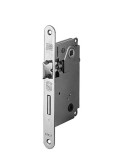 Lock CENTRO for WC door with oval forend - AGB