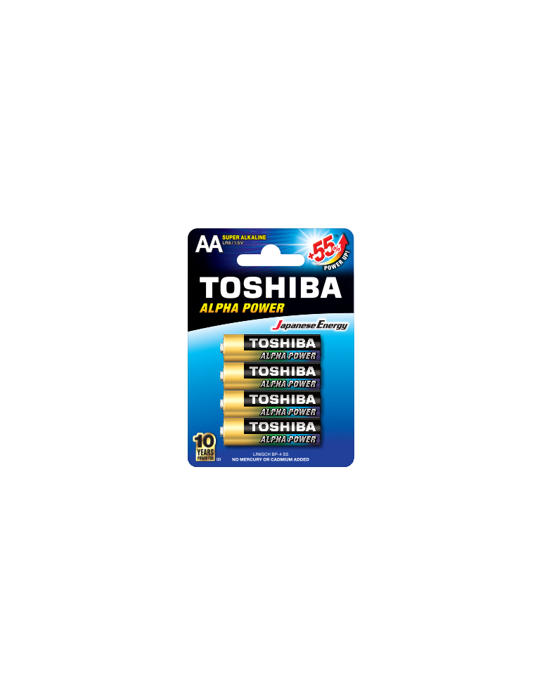 TOSHIBA Alpha Power Αλκαλικές Μπαταρίες AA 1.5V