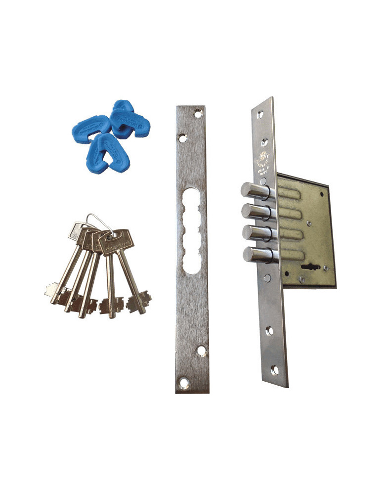 Additional lock for wooden door - SECUREMME