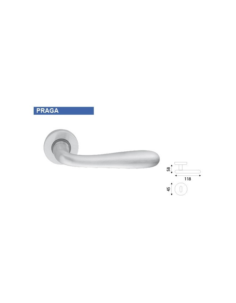Door handle Praga